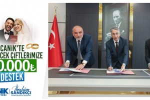 Canik’te Evlenecek Çiftlere Üçlü Destek Paketi